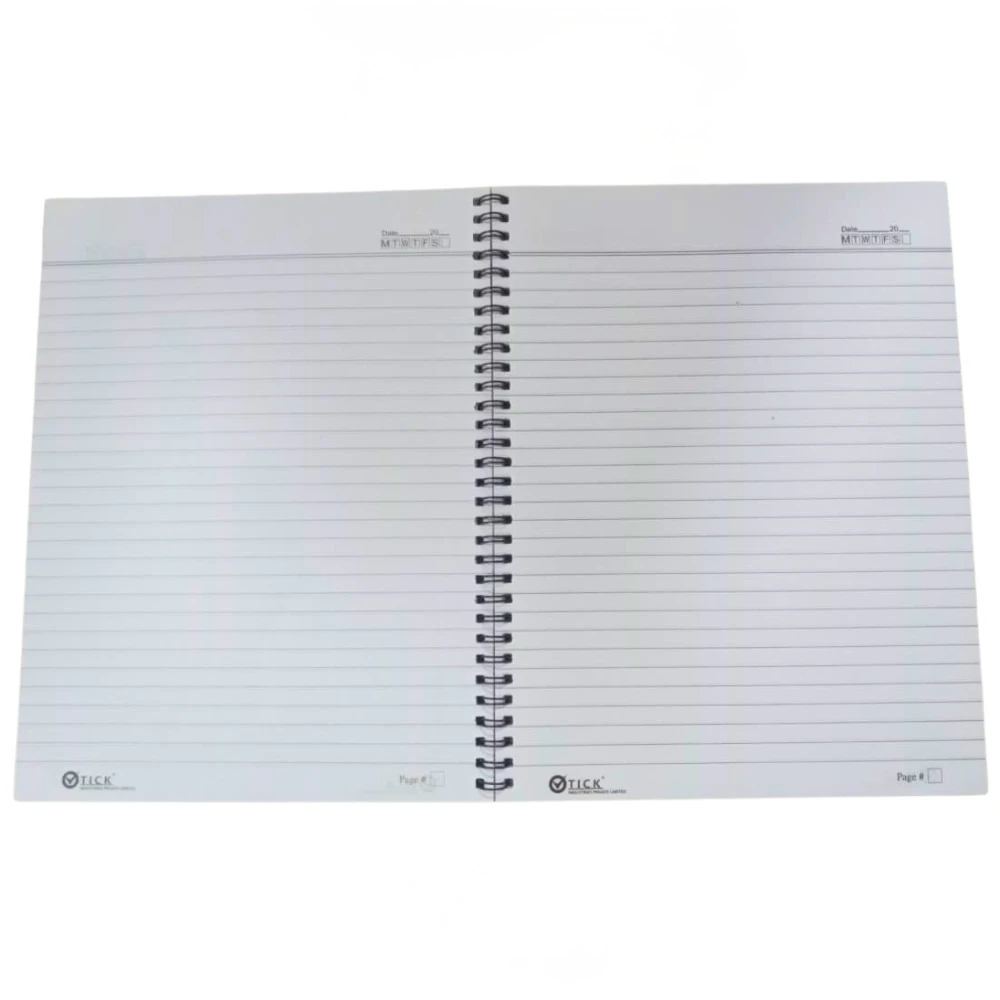 Warq Spiral Exercise Book 2-Subjects (100-Pages)