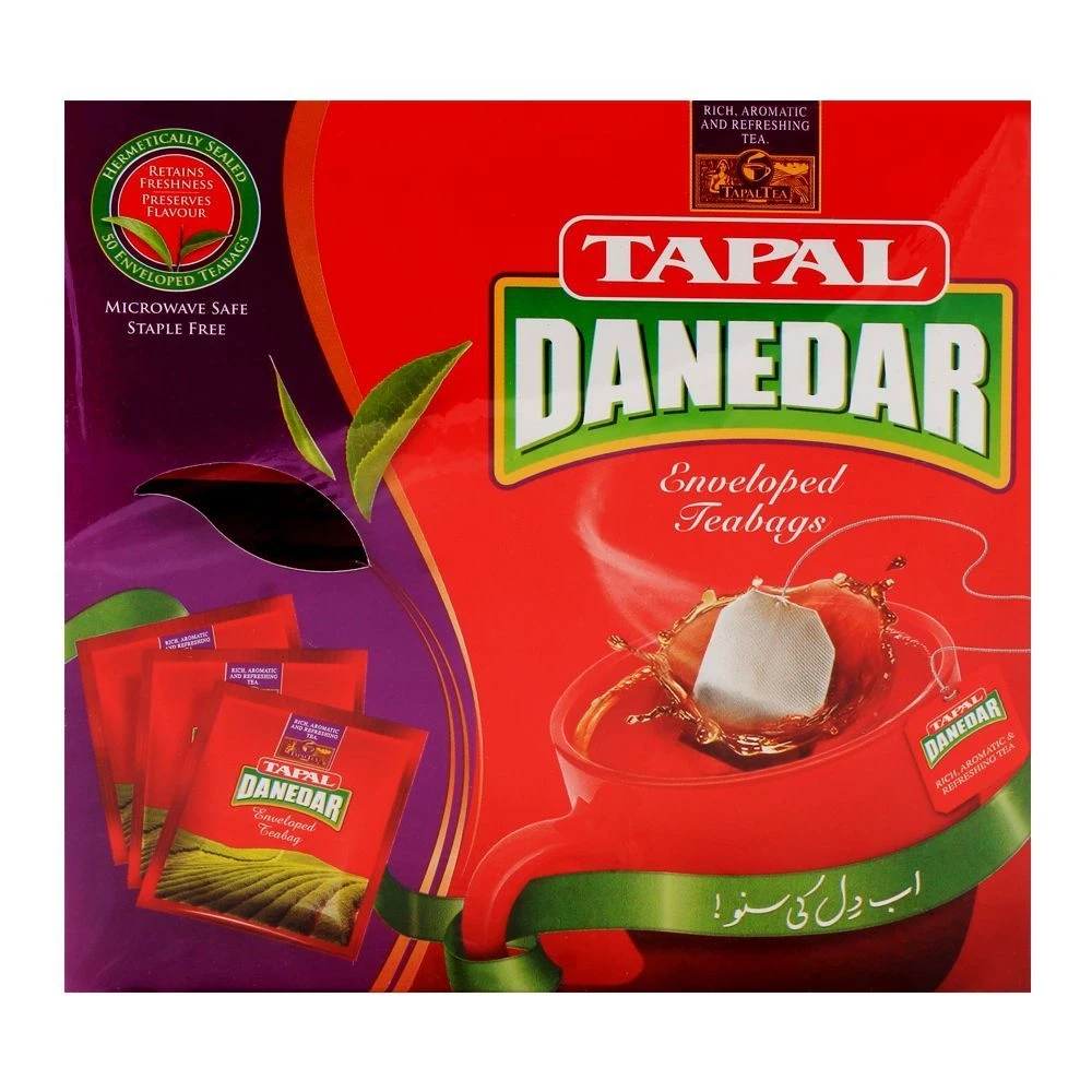 Tapal Danedar 50 Enveloped Teabags