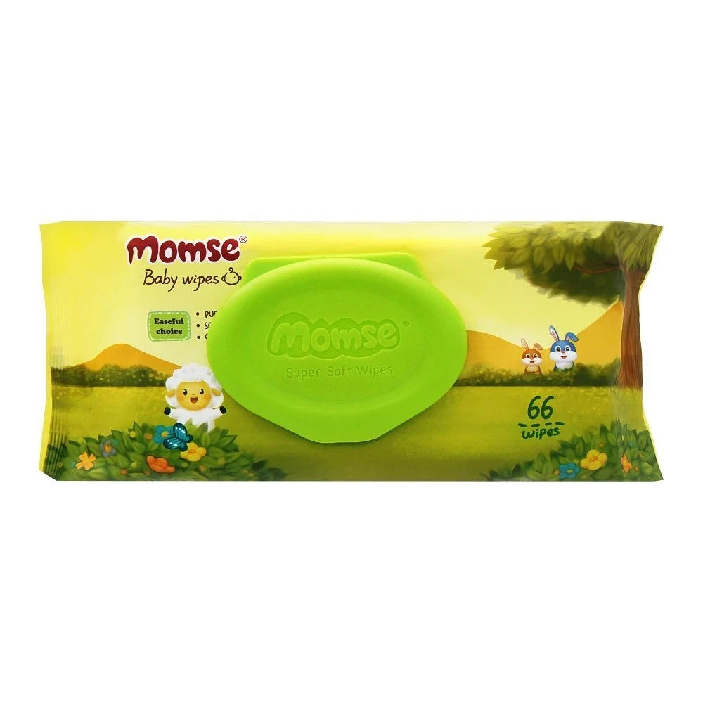 Momse Sensitive Wipes 66-Sheets