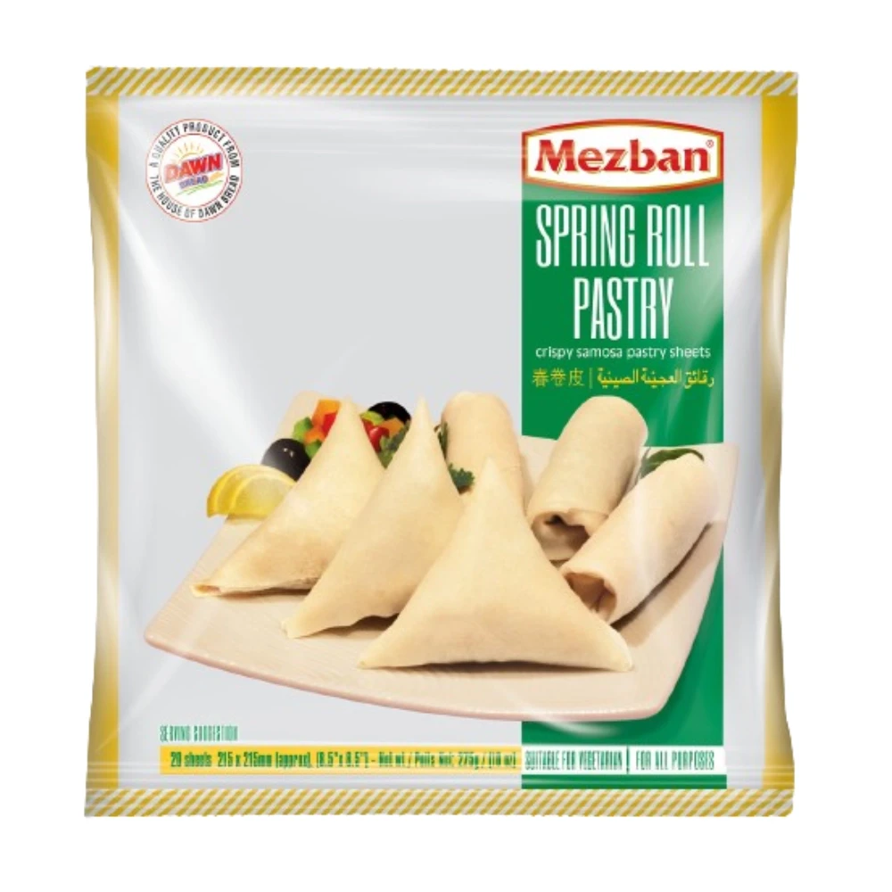 Mezban Spring Roll Pastry 275g (20 Sheets) (Samosa & Roll Patti)