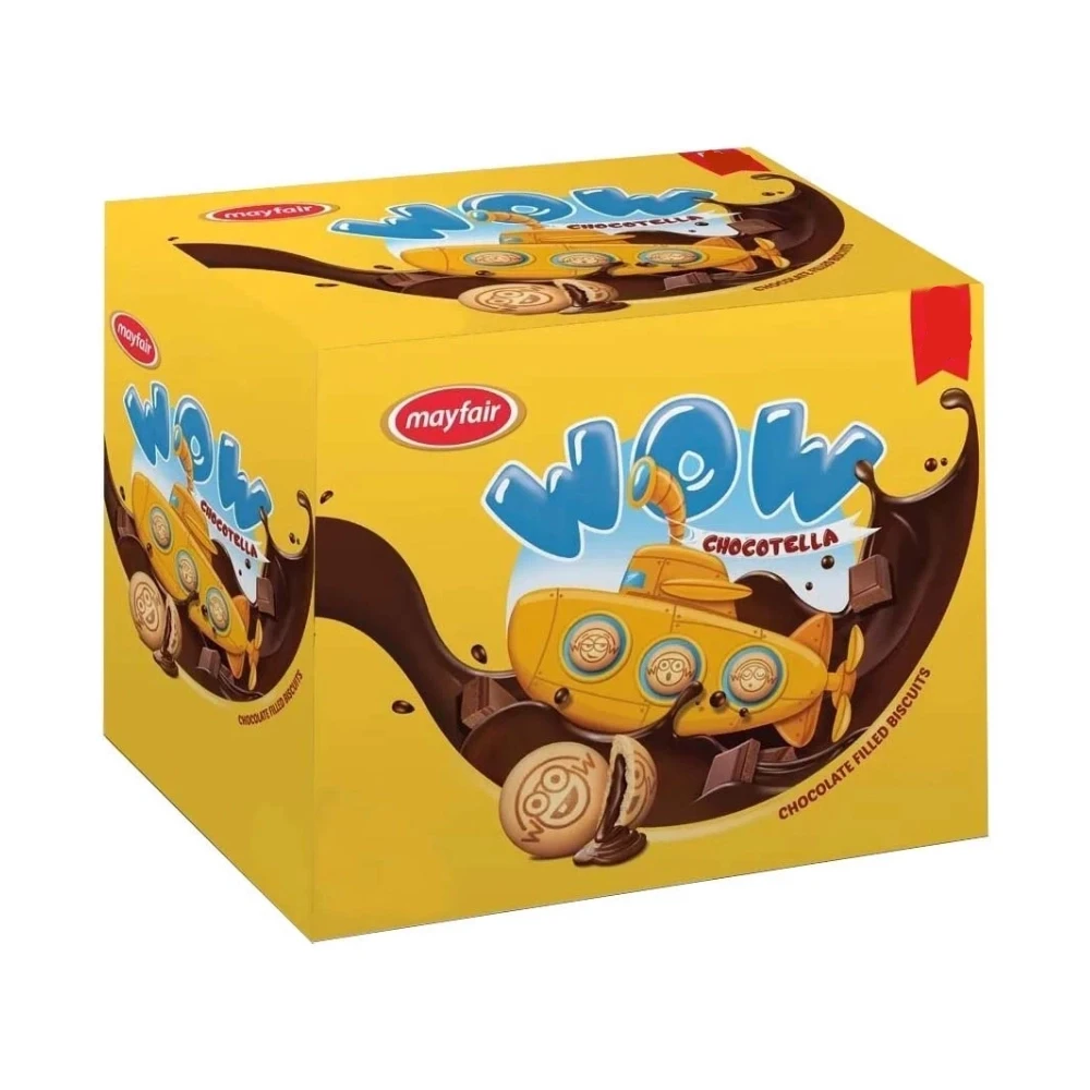 Mayfair Wow Chocotella Chocolate Filled Biscuits 24 Pcs
