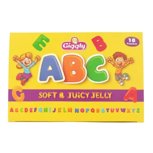 Giggly ABC Soft & Juicy Jelly 18 Pcs