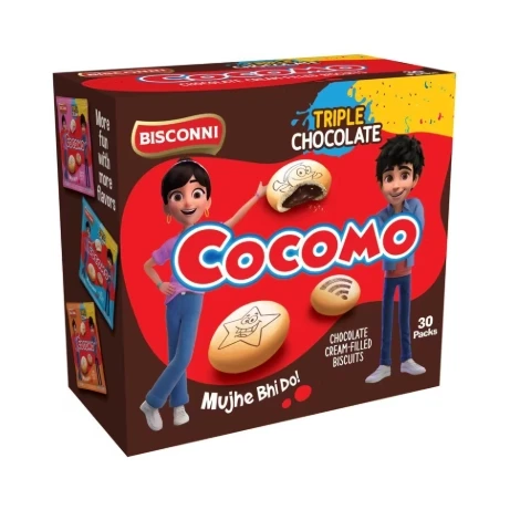 Bisconni Cocomo Triple Chocolate 30 Pcs
