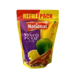 National Mixed Pickle in Oil 300gm Pouch