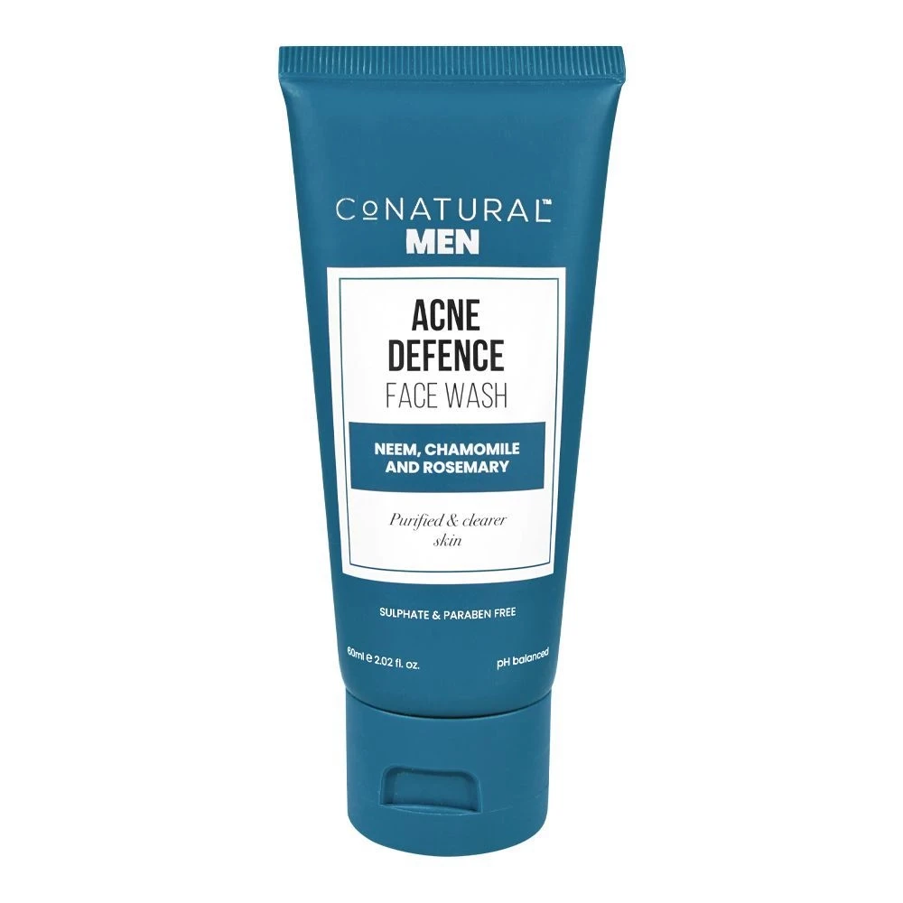 CoNatural Men Acne Defence Face Wash 60ml