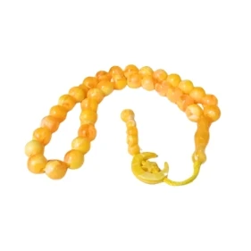 Tasbeeh 33 Beads Yellow