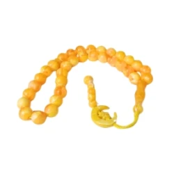 Tasbeeh 33 Beads Yellow