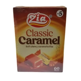 Zia Classic Caramel 60 Pcs