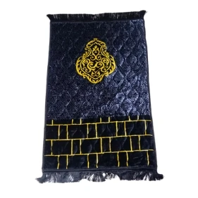 Al Aqsa Quilted Prayer Mat (Jaye Namaz) 80*120 cm Arabesque Assorted Color