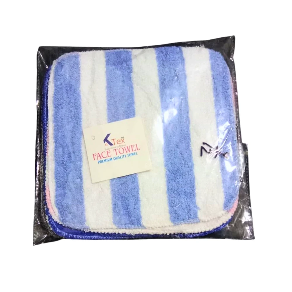 K Tex Face Towel 6 Pcs Assorted Color