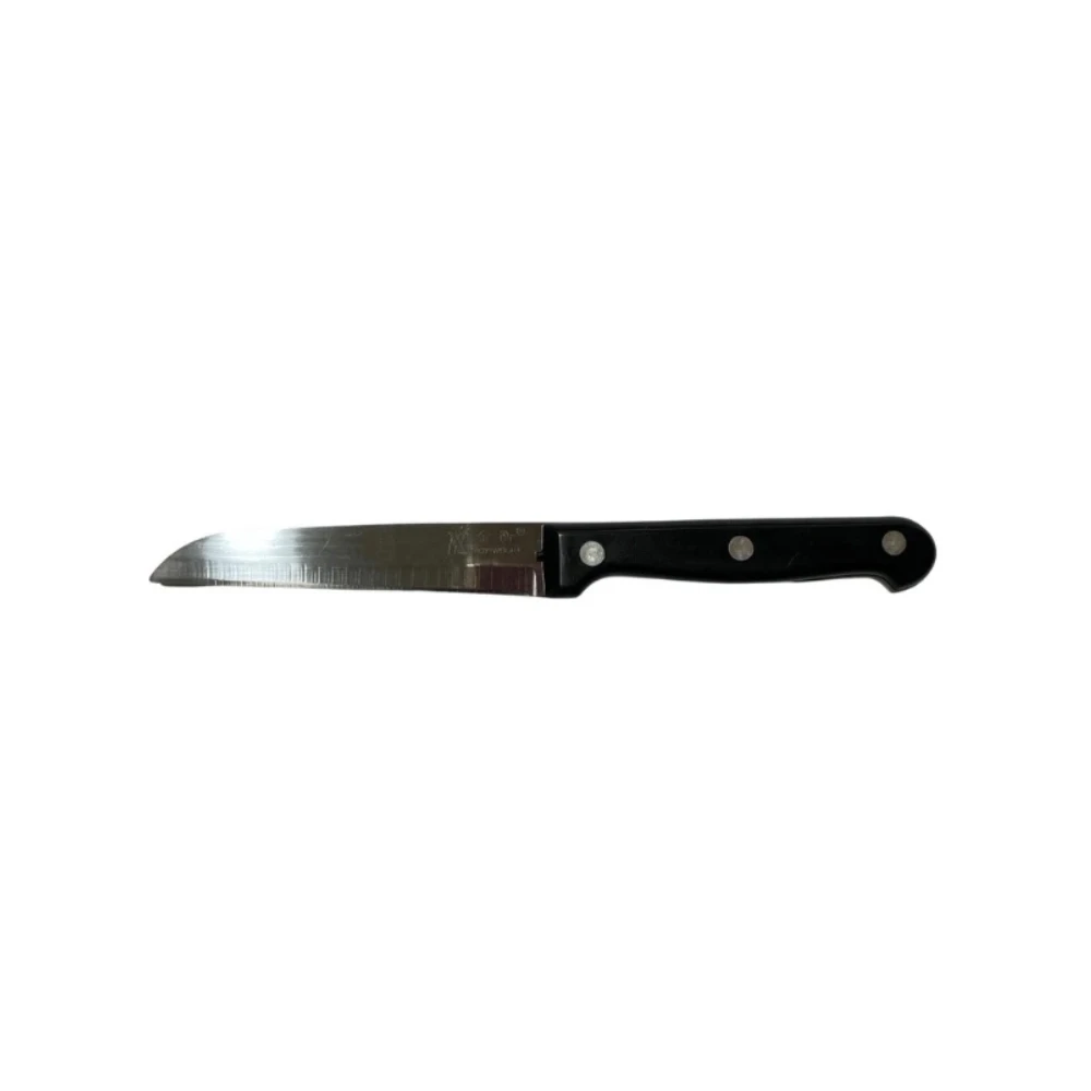 Stainless Steel Knife Small With Black Handle