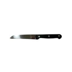 Stainless Steel Knife Small With Black Handle