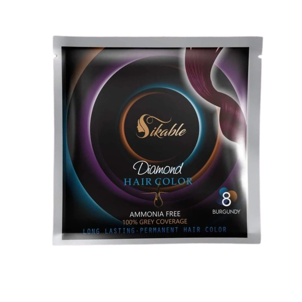 Sikable Diamond Hair Color 8 Burgundy