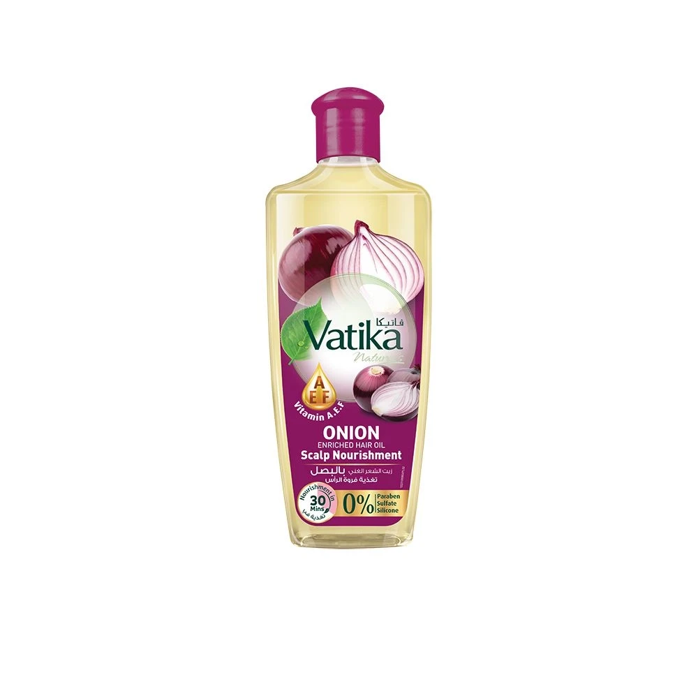 Vatika Natural Onion Enriched Hair Oil Scalp Nourishment 200ml