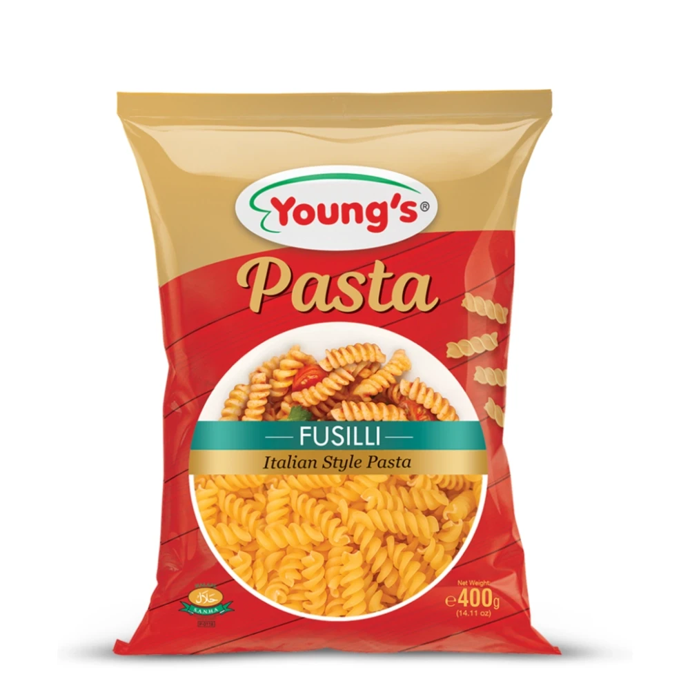 Youngs Fusilli Macaroni 400gm