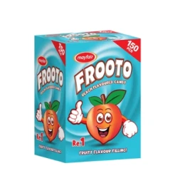Mayfair Frooto Peach Flavoured Candy 100-Pcs Box
