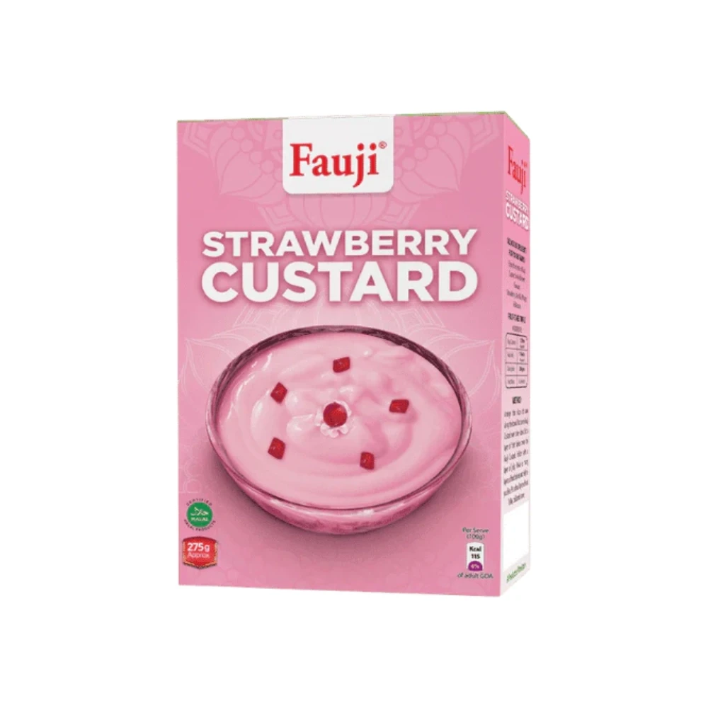 Fauji Strawberry Custard 275gm