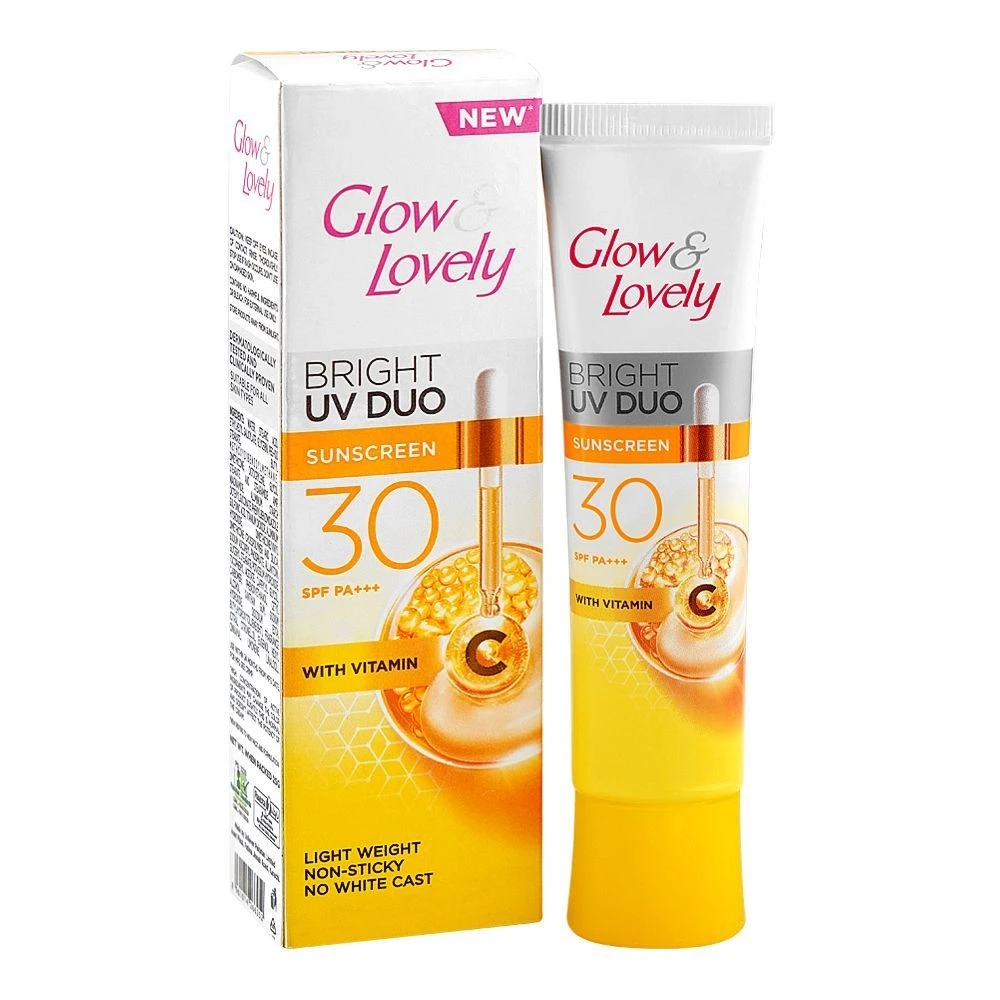 Glow & Lovely Bright UV Duo Sunscreen 30SPF 25gm