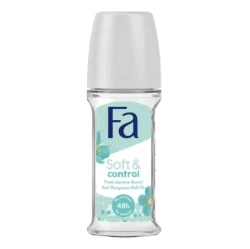 Fa Soft & Control Fresh Jasmine Scent Roll-On Deodorant For Women 50ml