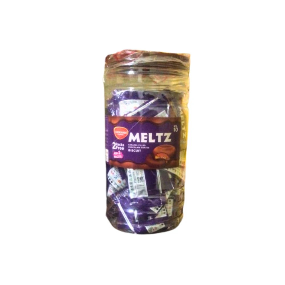Cookania Meltz Caramel Filled Biscuits 48+2 Pcs