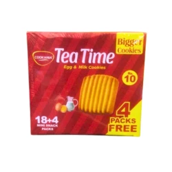 Cookania Tea Time Egg  And Milk 18+4 Mini Snack Packs