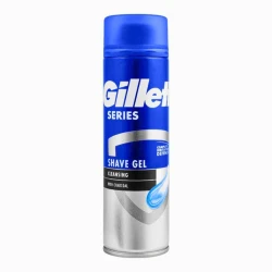 Gillette Shave Gel Cleansing with Charcoal Foam 200ml