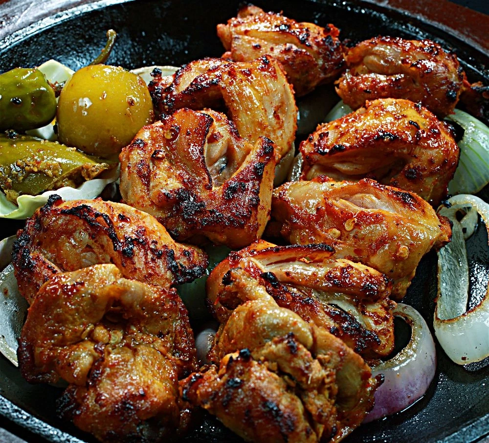 Chicken Boti with Bone