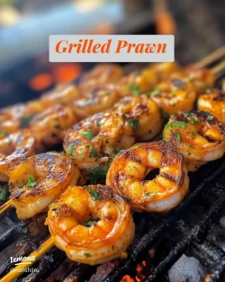 Bar B Q Prawns