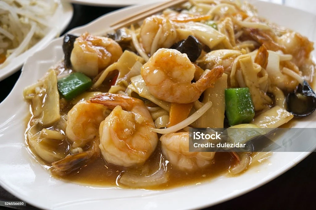 Prawn Chopsuey Half