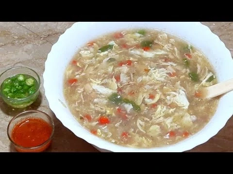 *Chicken Hot & Sour Soup Half*