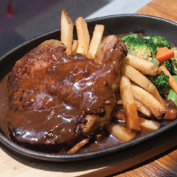 Chicken Pepper Steak