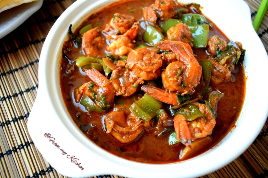 Hot Chilli Prawn Half