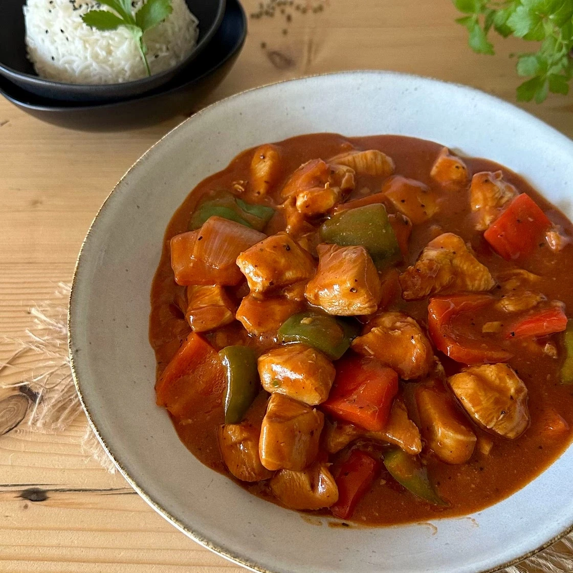 Chicken shashlik Gravy Half