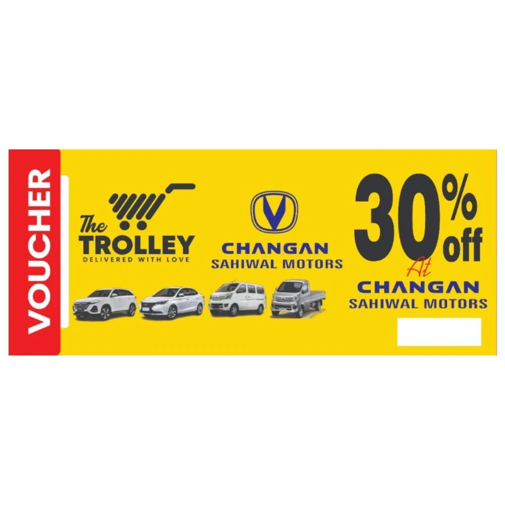 Changan Sahiwal Discount Voucher 30% Discount Voucher