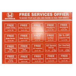 Honda Sahiwal Motors Membership Card (Activation Fee 3250)