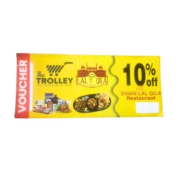 Shahi Lal Qilla 10% Discount Voucher