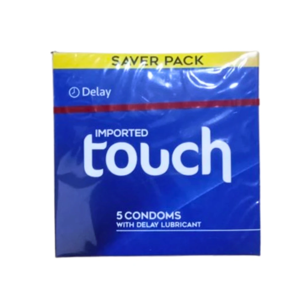 Imported Touch Delay Lubricant Condoms 5-Pcs