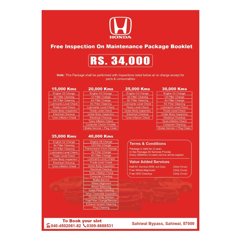 Honda Sahiwal Motors Plan 2