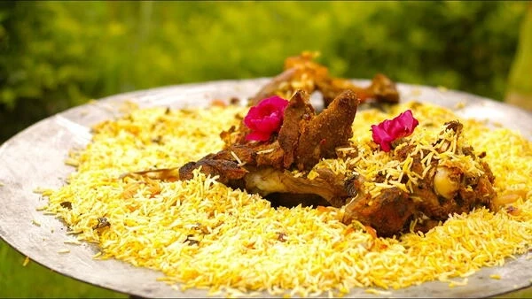 TURKISH MUTTON LEG WITH RICE