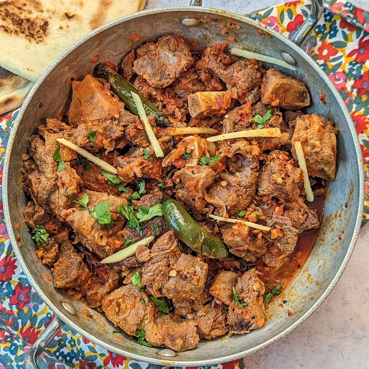 SHAHI MUTTON KARAHI HALF