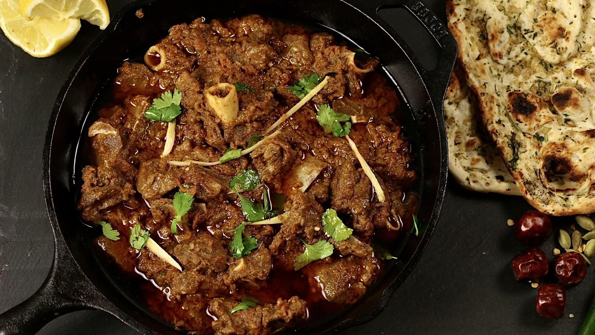 MUTTON LAHORI KARAHI (HALF)