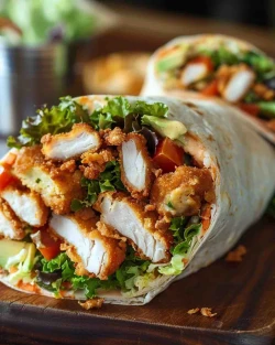Crispy Chicken wrap