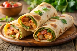 Crispy Chicken Pratha Roll