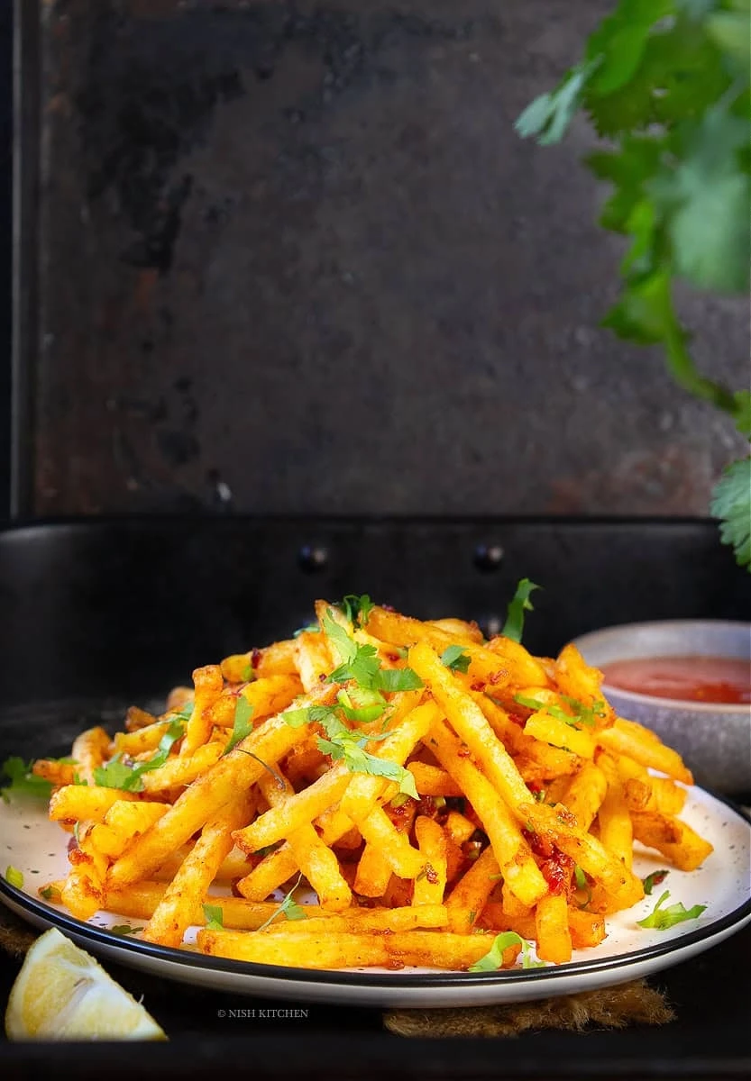 Masala Fries Large