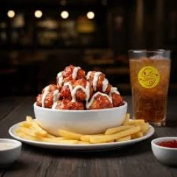 Hot Shots with Fries (6 pcs)