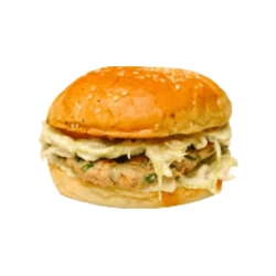Chicken Shami Egg Burger
