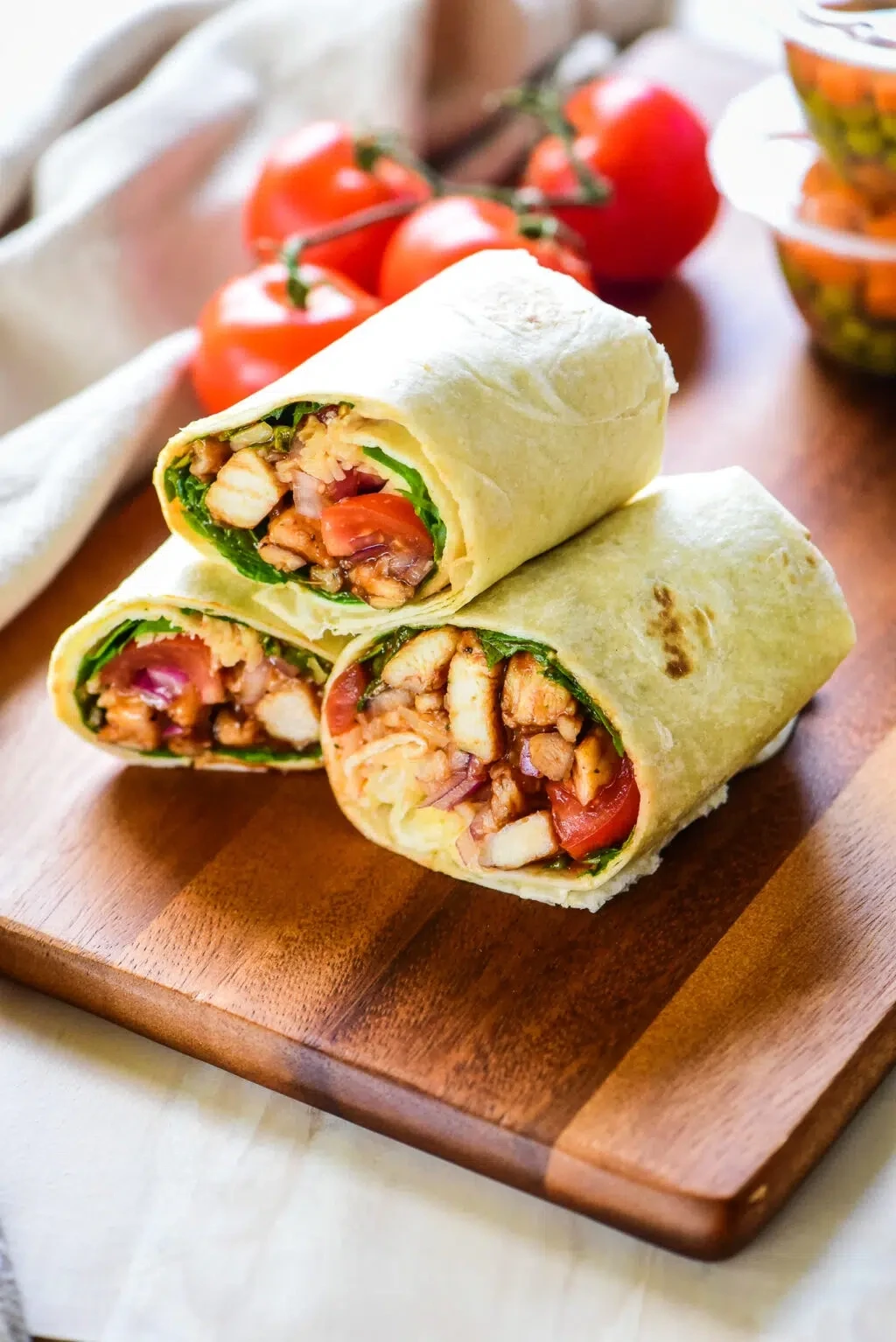 Mini bbq Wrap