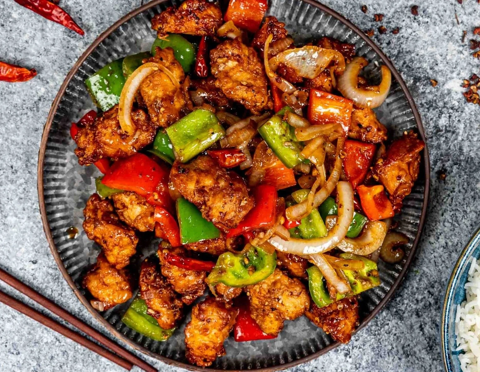 CRISPY MALA CHICKEN