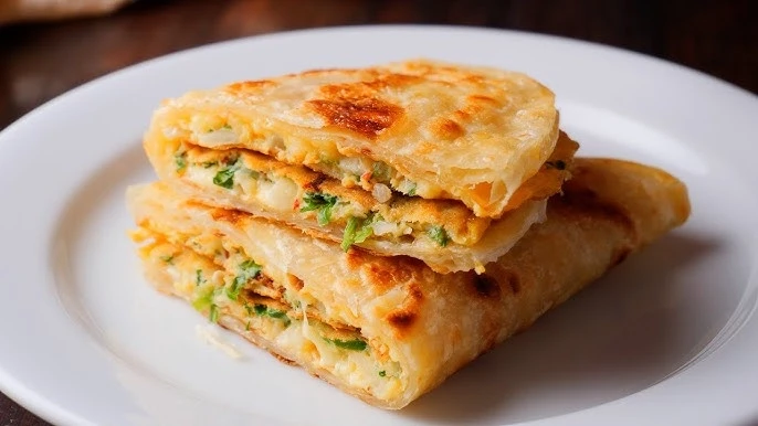 Break fast iii (Egg + Paratha)