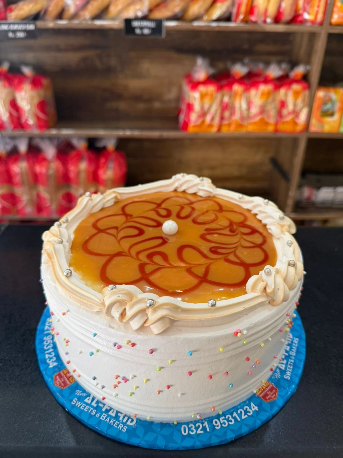 CERAMEL CRUNCH CAKE